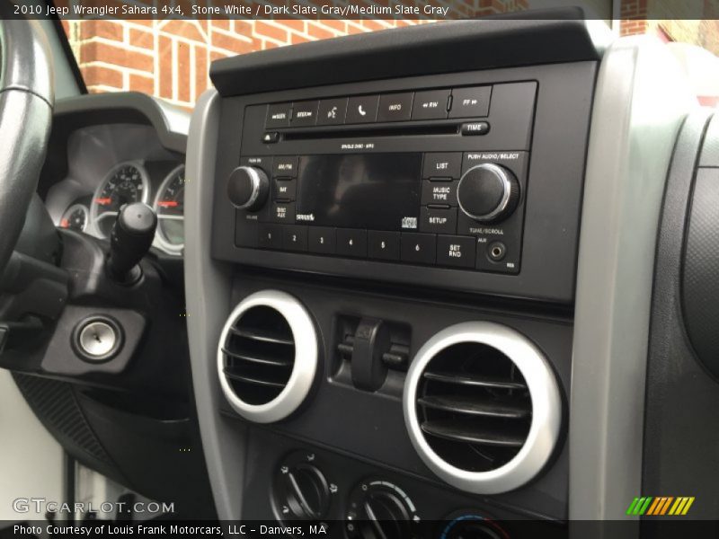 Stone White / Dark Slate Gray/Medium Slate Gray 2010 Jeep Wrangler Sahara 4x4