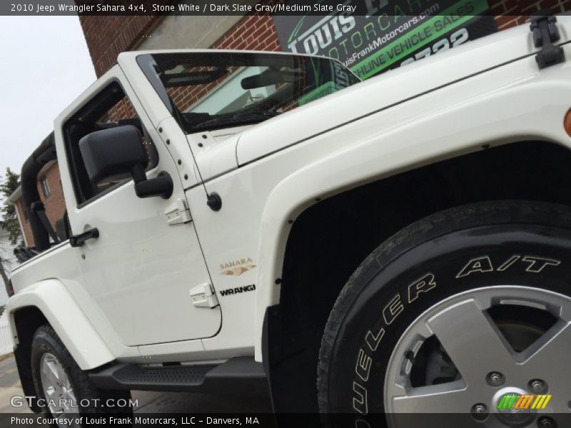 Stone White / Dark Slate Gray/Medium Slate Gray 2010 Jeep Wrangler Sahara 4x4