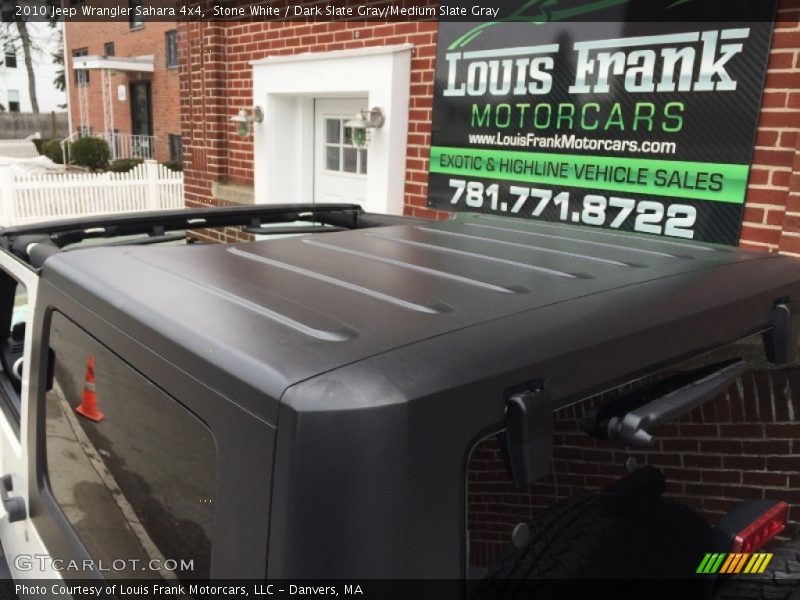 Stone White / Dark Slate Gray/Medium Slate Gray 2010 Jeep Wrangler Sahara 4x4