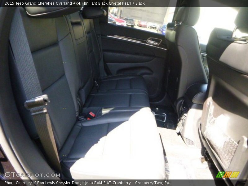 Brilliant Black Crystal Pearl / Black 2015 Jeep Grand Cherokee Overland 4x4