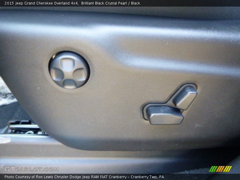 Brilliant Black Crystal Pearl / Black 2015 Jeep Grand Cherokee Overland 4x4