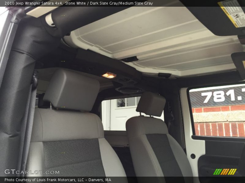 Stone White / Dark Slate Gray/Medium Slate Gray 2010 Jeep Wrangler Sahara 4x4