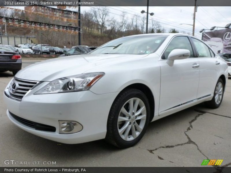 Starfire White Pearl / Parchment 2012 Lexus ES 350