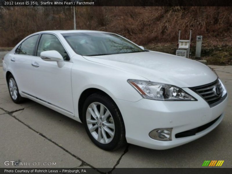 Starfire White Pearl / Parchment 2012 Lexus ES 350