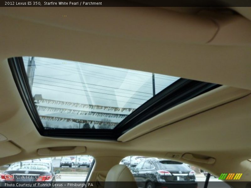 Starfire White Pearl / Parchment 2012 Lexus ES 350