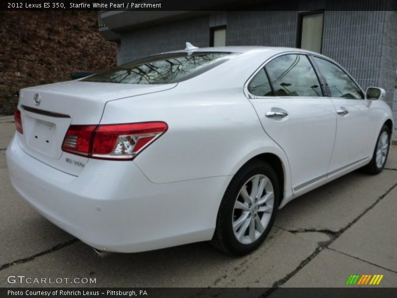 Starfire White Pearl / Parchment 2012 Lexus ES 350