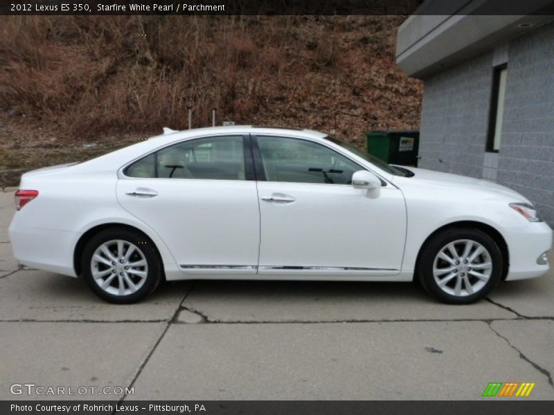Starfire White Pearl / Parchment 2012 Lexus ES 350