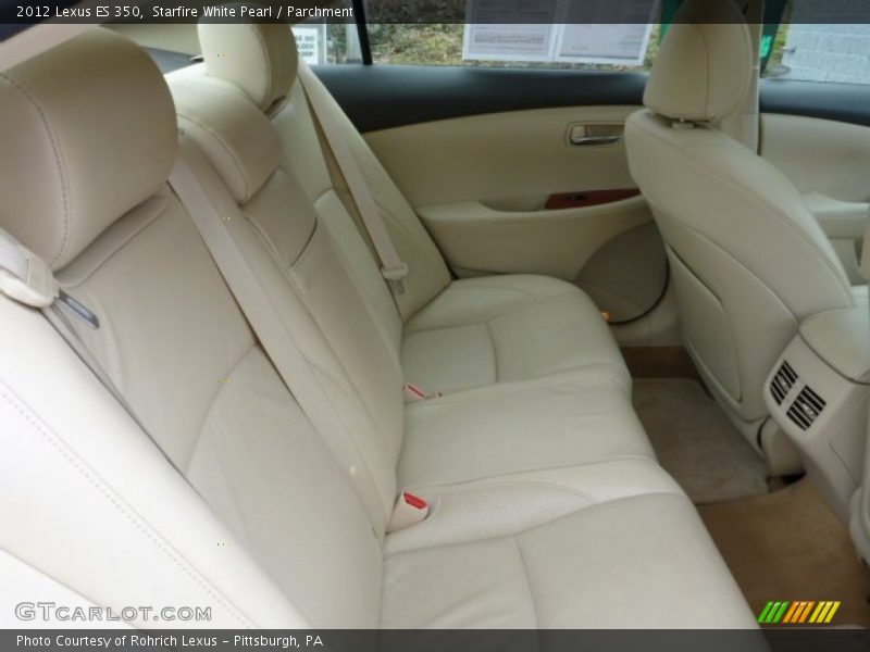 Starfire White Pearl / Parchment 2012 Lexus ES 350