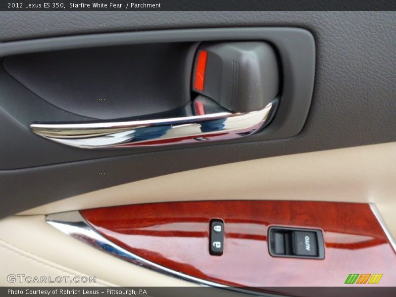 Starfire White Pearl / Parchment 2012 Lexus ES 350