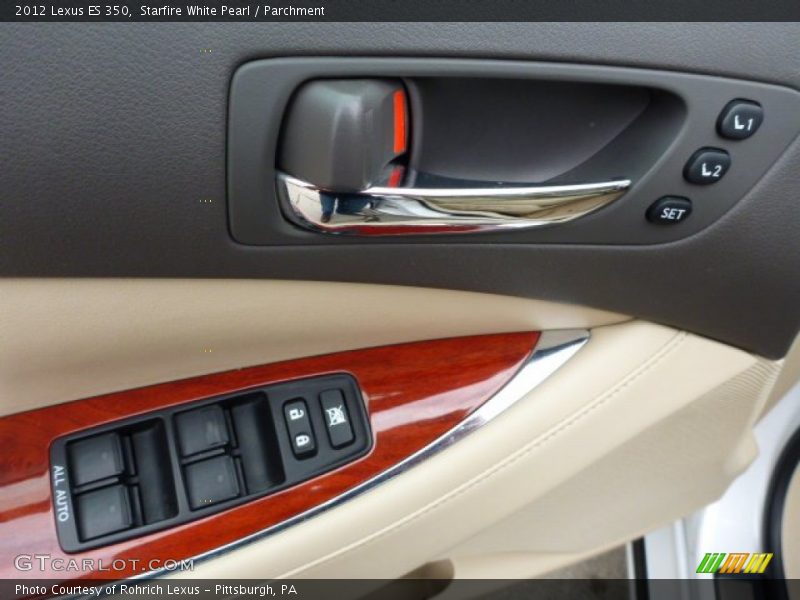 Starfire White Pearl / Parchment 2012 Lexus ES 350
