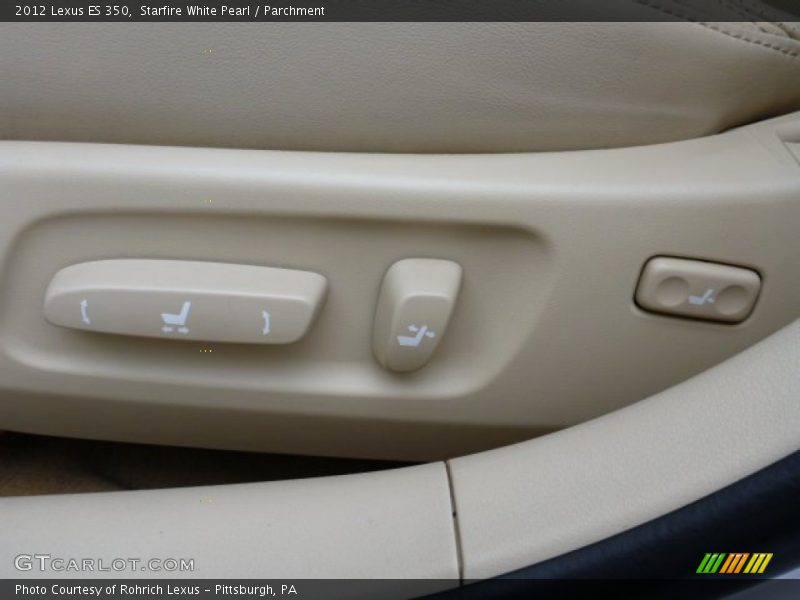 Starfire White Pearl / Parchment 2012 Lexus ES 350
