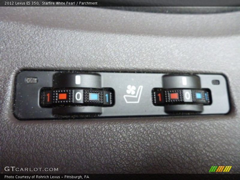 Starfire White Pearl / Parchment 2012 Lexus ES 350
