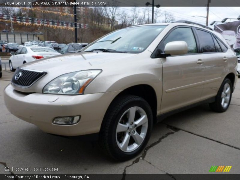 Savannah Beige Metallic / Ivory 2004 Lexus RX 330 AWD