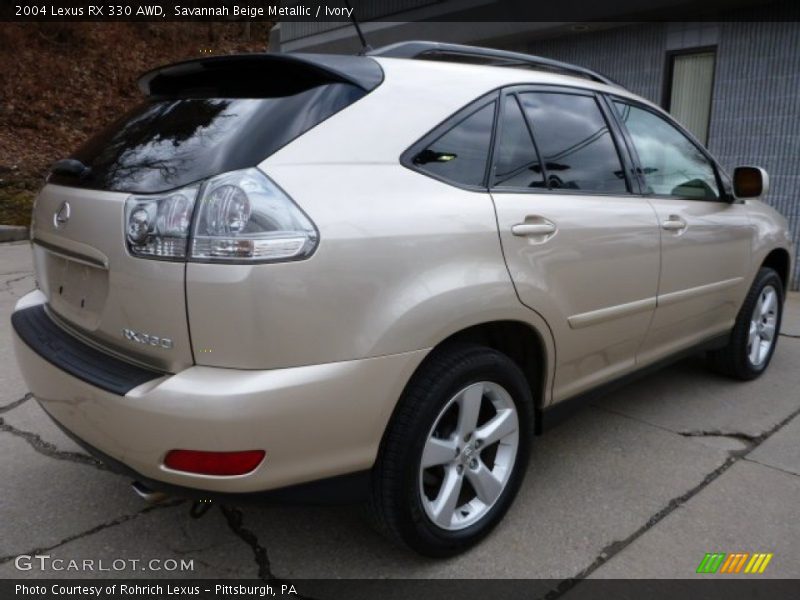 Savannah Beige Metallic / Ivory 2004 Lexus RX 330 AWD