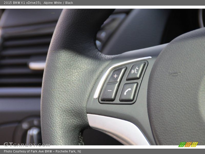 Alpine White / Black 2015 BMW X1 xDrive35i