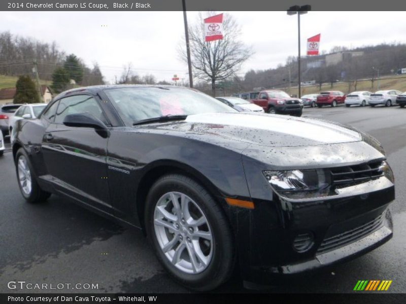 Black / Black 2014 Chevrolet Camaro LS Coupe