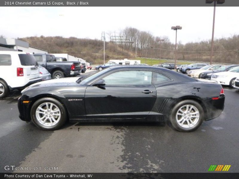 Black / Black 2014 Chevrolet Camaro LS Coupe