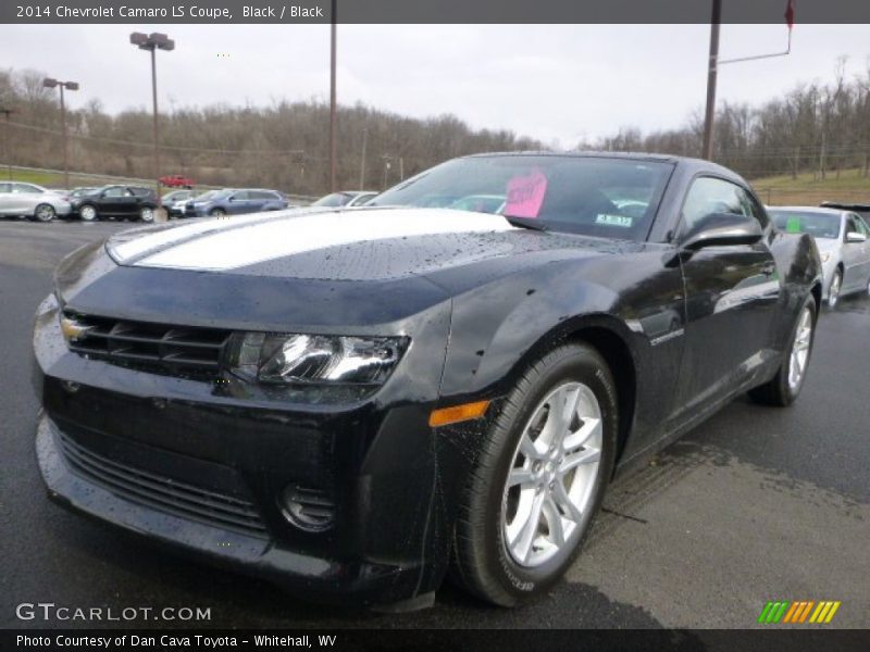 Black / Black 2014 Chevrolet Camaro LS Coupe