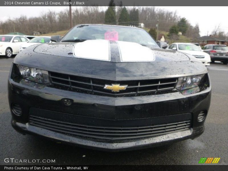 Black / Black 2014 Chevrolet Camaro LS Coupe