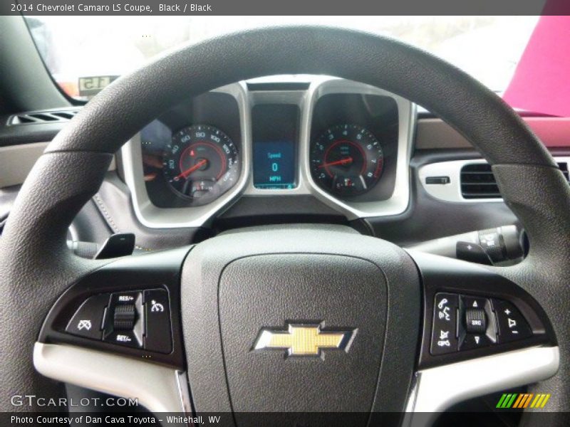 Black / Black 2014 Chevrolet Camaro LS Coupe
