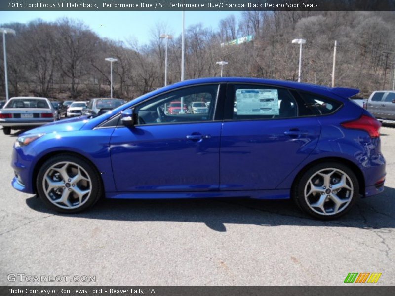  2015 Focus ST Hatchback Performance Blue