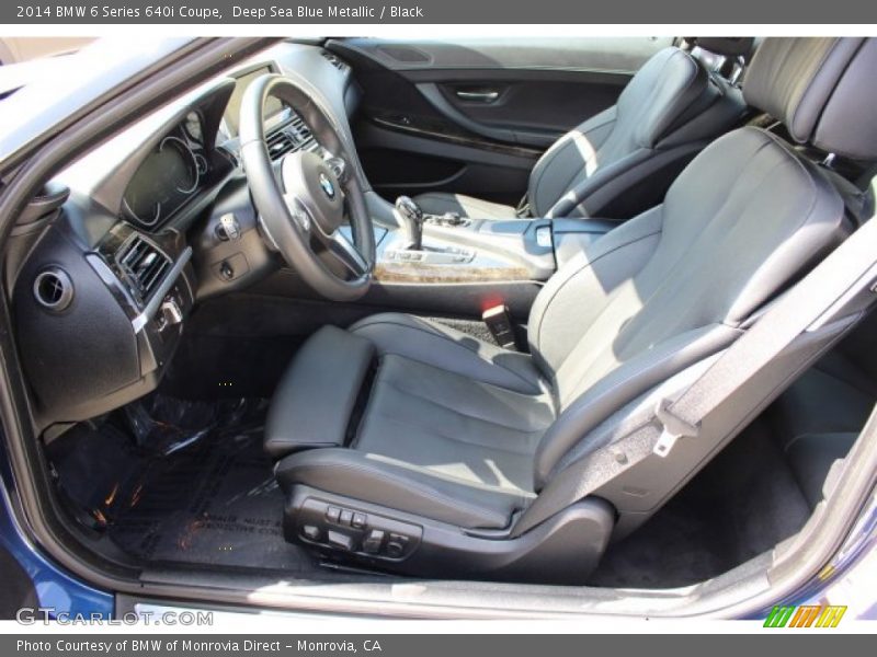 Front Seat of 2014 6 Series 640i Coupe