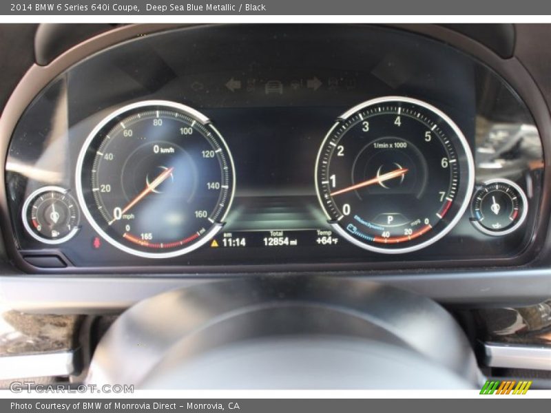  2014 6 Series 640i Coupe 640i Coupe Gauges