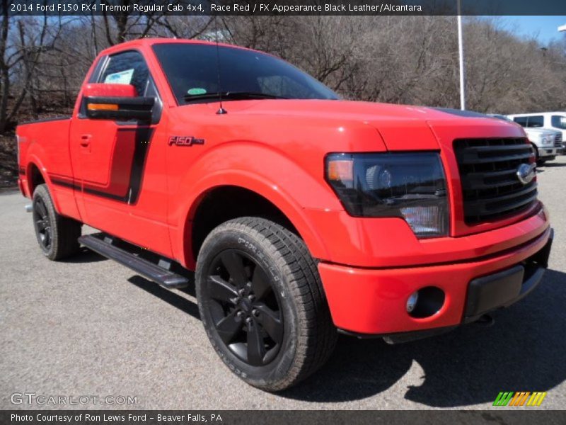 Front 3/4 View of 2014 F150 FX4 Tremor Regular Cab 4x4