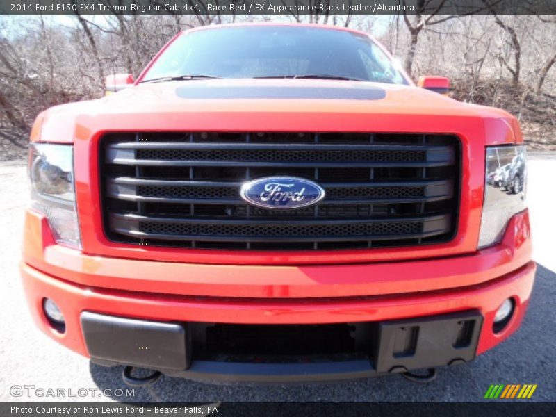 Race Red / FX Appearance Black Leather/Alcantara 2014 Ford F150 FX4 Tremor Regular Cab 4x4