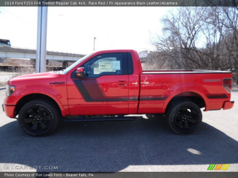  2014 F150 FX4 Tremor Regular Cab 4x4 Race Red