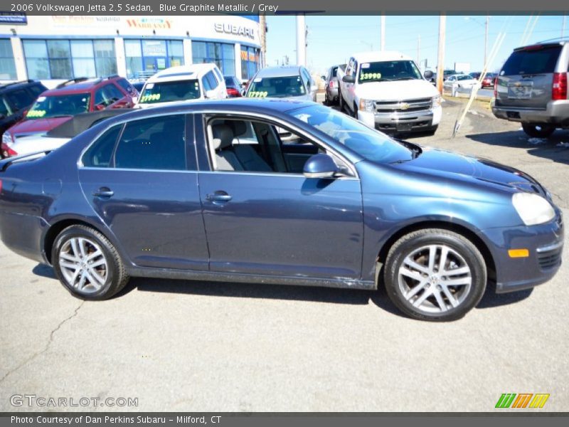 Blue Graphite Metallic / Grey 2006 Volkswagen Jetta 2.5 Sedan