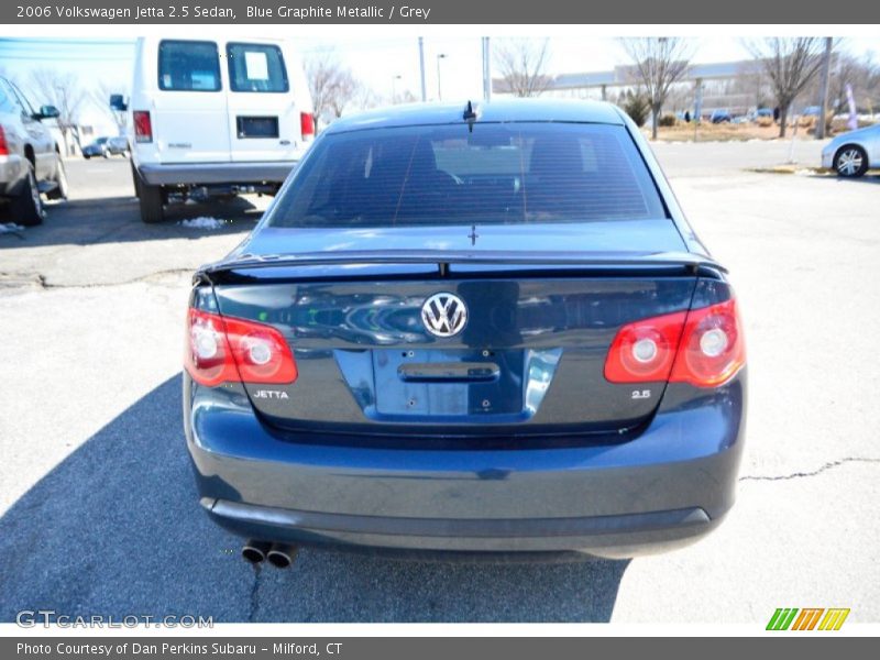 Blue Graphite Metallic / Grey 2006 Volkswagen Jetta 2.5 Sedan