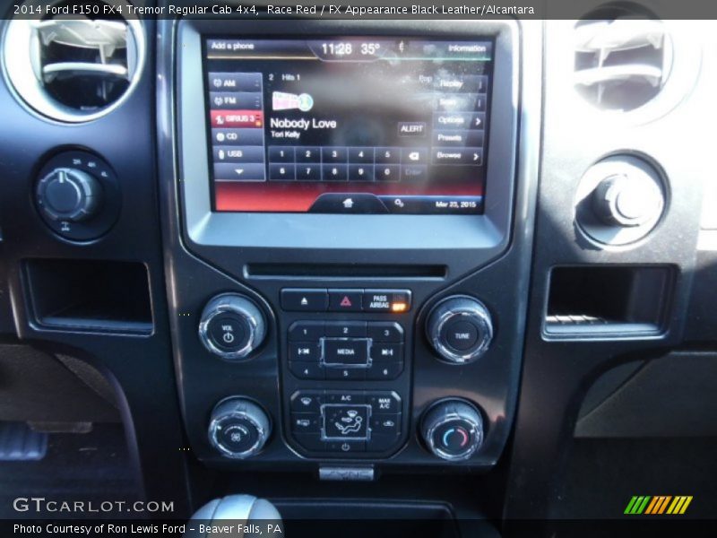 Controls of 2014 F150 FX4 Tremor Regular Cab 4x4