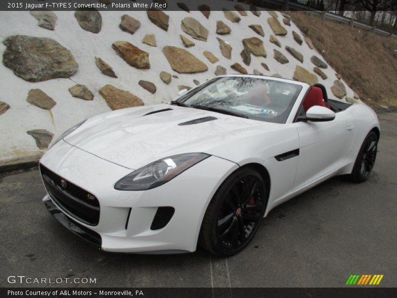 Front 3/4 View of 2015 F-TYPE S Convertible