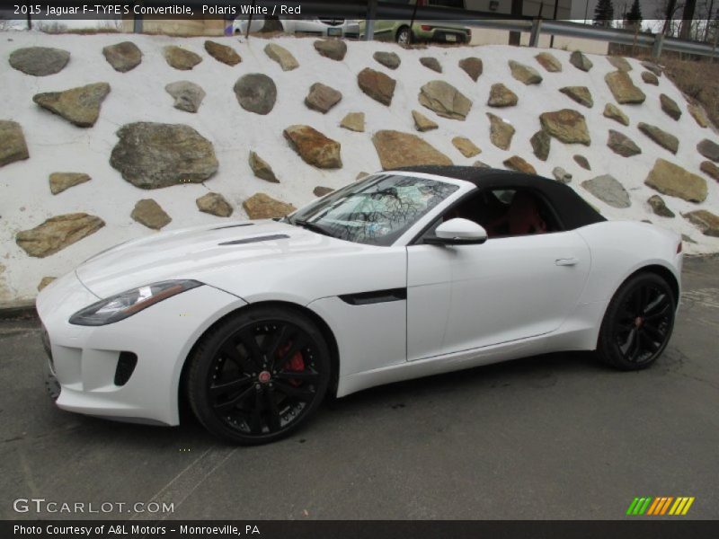 Front 3/4 View of 2015 F-TYPE S Convertible