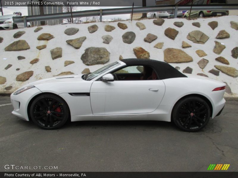 2015 F-TYPE S Convertible Polaris White