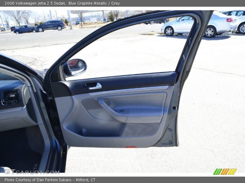 Blue Graphite Metallic / Grey 2006 Volkswagen Jetta 2.5 Sedan