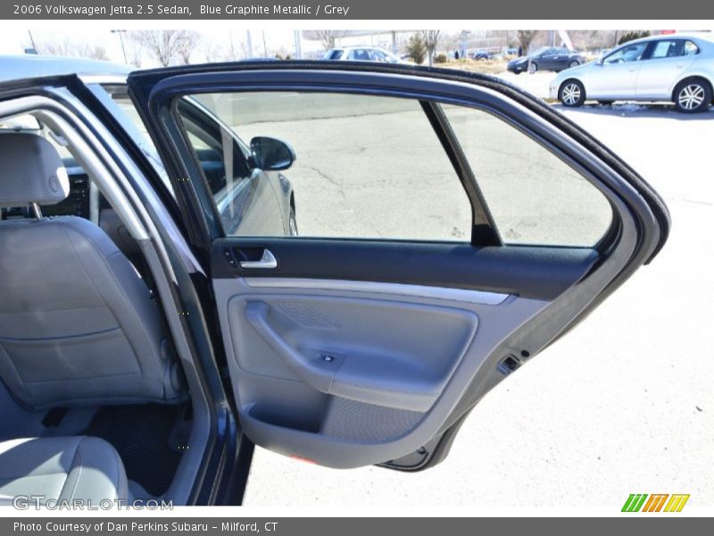 Blue Graphite Metallic / Grey 2006 Volkswagen Jetta 2.5 Sedan