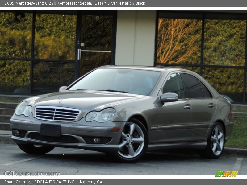 Front 3/4 View of 2005 C 230 Kompressor Sedan