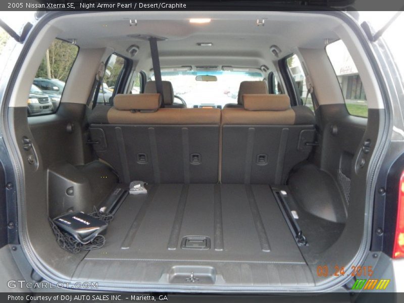 Night Armor Pearl / Desert/Graphite 2005 Nissan Xterra SE