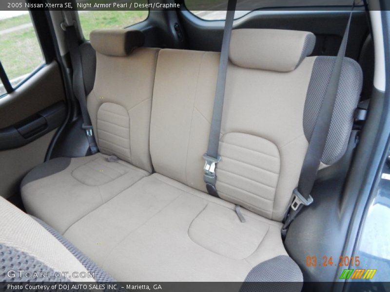 Night Armor Pearl / Desert/Graphite 2005 Nissan Xterra SE