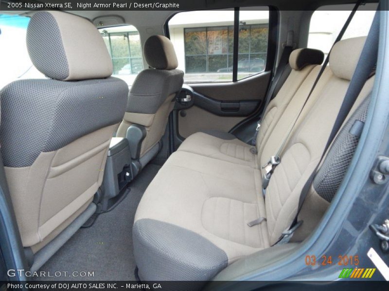 Night Armor Pearl / Desert/Graphite 2005 Nissan Xterra SE