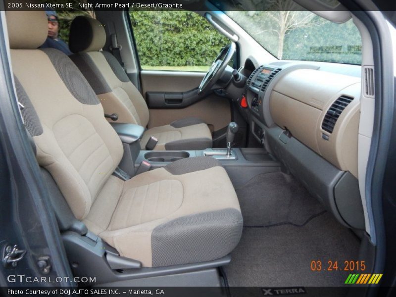 Night Armor Pearl / Desert/Graphite 2005 Nissan Xterra SE
