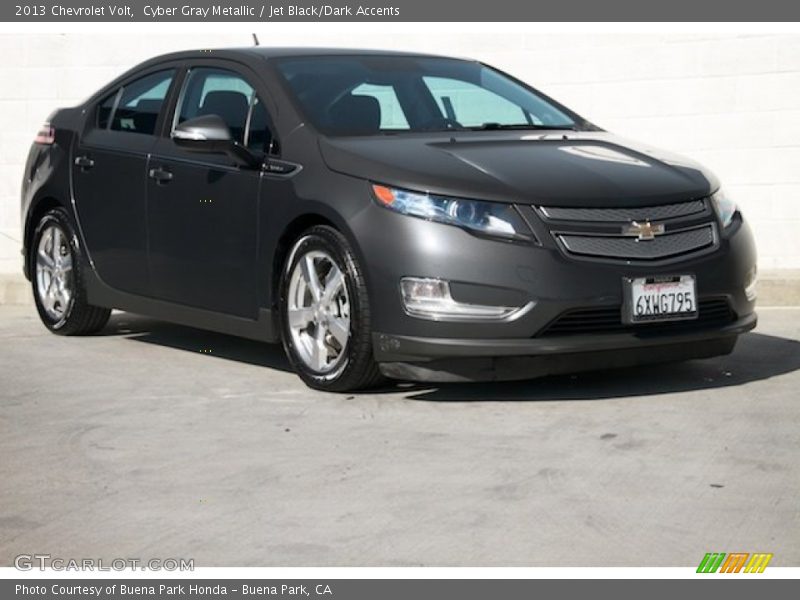 Cyber Gray Metallic / Jet Black/Dark Accents 2013 Chevrolet Volt