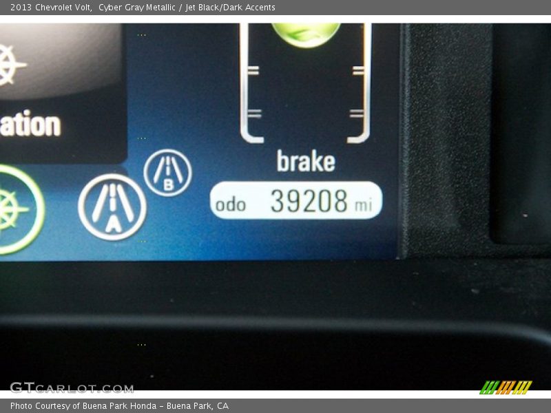 Cyber Gray Metallic / Jet Black/Dark Accents 2013 Chevrolet Volt