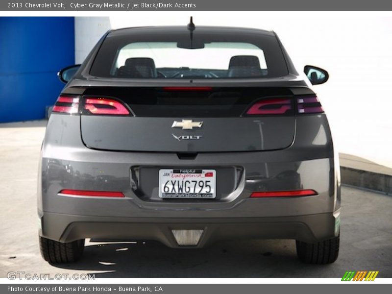 Cyber Gray Metallic / Jet Black/Dark Accents 2013 Chevrolet Volt