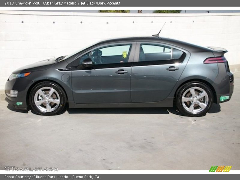 Cyber Gray Metallic / Jet Black/Dark Accents 2013 Chevrolet Volt