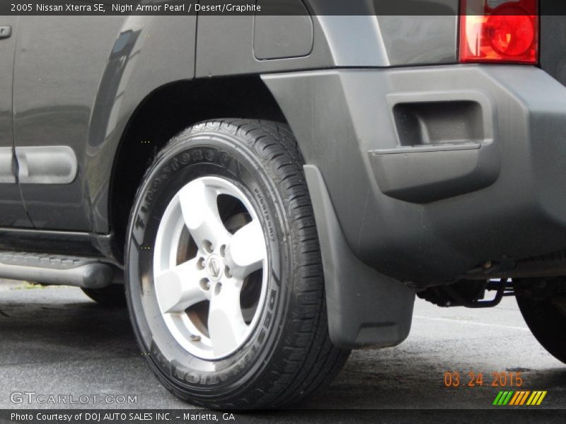 Night Armor Pearl / Desert/Graphite 2005 Nissan Xterra SE