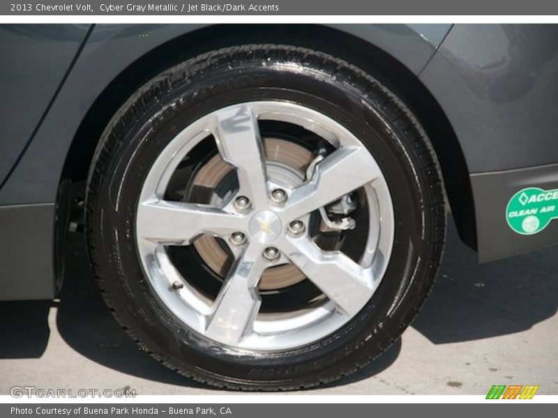 Cyber Gray Metallic / Jet Black/Dark Accents 2013 Chevrolet Volt