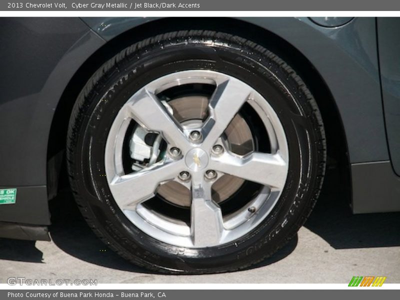 Cyber Gray Metallic / Jet Black/Dark Accents 2013 Chevrolet Volt